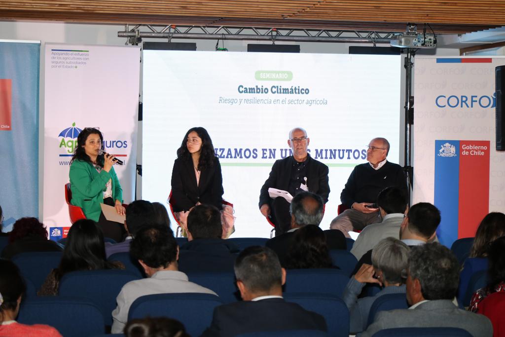 CON ÉXITO SE REALIZÓ EL SEMINARIO “CAMBIO CLIMÁTICO, RIESGO Y RESILIENCIA EN EL SECTOR AGRÍCOLA”