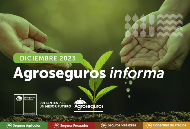 ¡LEA NUESTRO BOLETÍN INFORMATIVO DICIEMBRE 2023! Infórmate sobre las últimas novedades de los seguros silvoagropecuarios con subsidio estatal.